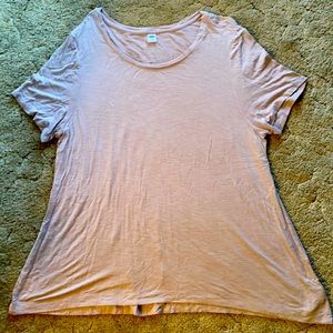 Women’s XL Old Navy Luxe mauve shirt